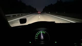 Nightpanel on a Saab 9-3