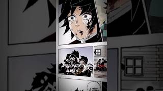 Tomioka Giyu & Tanjiro Kamado fails to protect💔 | MANGA #demonslayeredits #animeedit