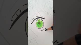 pintando os olhos da mitsuri ⚔️💕😊 @guiidesenho