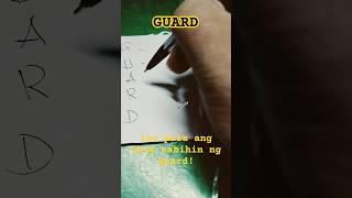 Ano ang ibig sabihin ng GUARD? #tutorial #shorts #shorttutorials #securityguard