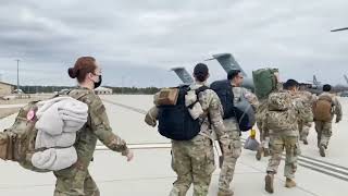 Russia/Ukraine The 82nd Airborne Division deployed