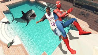 GTA 5 Water Ragdolls | Spiderman VS Red Hulk, Minions | EP 27 |#gta5 #gta5mods #spiderman