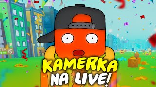 📸MOJA TWARZ.. LIVE Z KAMERA! ✨ROZDAJE PETY w PET SIMULATOR X! (ROZDAJE ROBUX) 🐶😍 #Roblox 2zł=1min 🤑