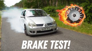 Renault Clio 182 Expensive VS Cheap Episode 3: Brake pads