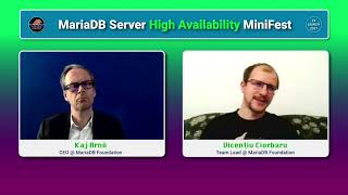 How to choose the right HA solution - Kaj Arnö & Vicențiu Ciorbaru - MariaDB HA MiniFest 2021
