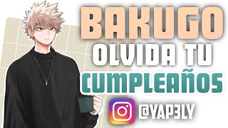 Bakugou OLVIDA tu CUMPLEAÑOS 😅 | ASMR Bakugou | Bakugou ASMR Roleplay