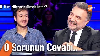 Tıp öğrencisi Duhan Başar Ahmetoğlu 1 Milyonluk soruda çekildi çıkan cevapta rahatladı