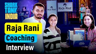 @rajaranicoaching as seen in @SharkTankIndia| Mohit sir and Priya ma'am post Shark | Classplus