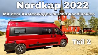 Scandinavian Road Trip (Part 2) Northcape September 2022 Nordkapp Camper Van