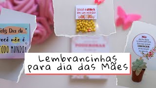 Lembrancinhas criativas para dia das mães