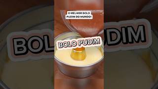 Bolo pudim! #receita #receitadodia #bolo #pudim #bolopudim #receitasimples