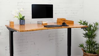 Bamboo Desktops for Standing Desks: Beautiful & sustainable | UPLIFT Desk