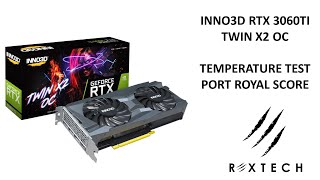 [UNBOX + SHOWCASE] INNO3D RTX3060TI TWIN X2 OC TEMPERATURE TEST & 3DMARK PORT ROYAL RUN