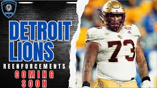 Detroit Lions Getting MONSTER Sized Reenforcements SOON!