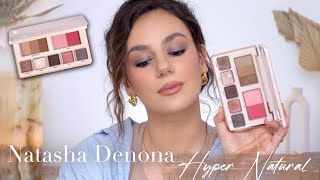 NATASHA DENONA HYPER NATURAL FACE PALETTE: Testing Out Every Shade || Tania B Wells