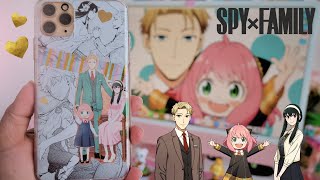 DIY Spy X Family Phone Case! // كيفية صنع كفر موبايل انمي