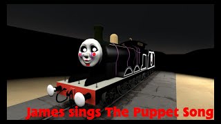 James sings The Puppet Song