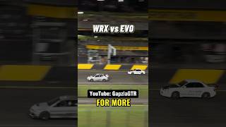 600kw+ at the wheel wrx vs Evo #shorts #motorsport #wrx