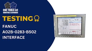 Testing a Fanuc A02B-0283-B502 Interface #cnc #fanuc