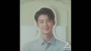 eunwoo cardboard becomes a real