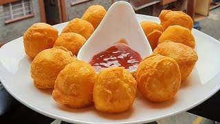 SWAHILI SNACKS COLLABORATION , HOW TO MAKE POTATO BALLS//KACHORI