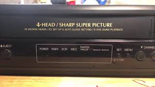 Sharp VCR