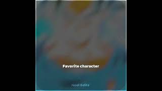 Which is your Favorite character? | Goku Vs Vegeta |  Edit | #shorts