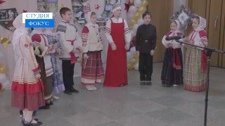 Открытие выставки детского рисунка "Божий мир" в Селятино 2016