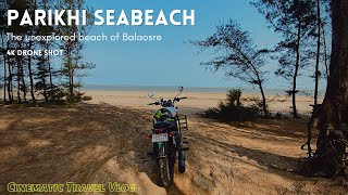 This Sea beach is just amazing || Parikhi sea beach, balasore || 4k drone shot || Travel vlog