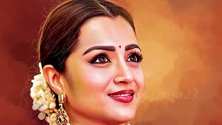 ✨ SATISFIED " Photoshop " PROCESS - [DIGITAL ART] ✨ Trisha Krishnan | Artisa 23