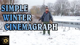 How to shoot a simple winter cinemagraph? | Animated photos & cinemagraphy