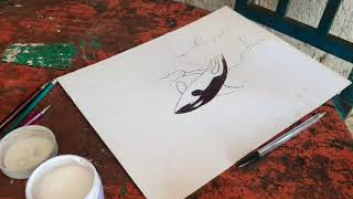 Como pintar una orca