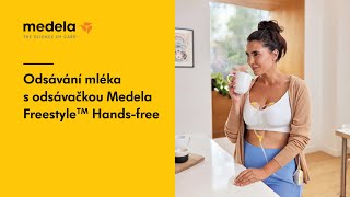 Odsávání mléka s odsávačkou Medela Freestyle Hands-Free