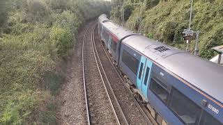 Class 375 no. 375630 (15:52) at East Farleigh heading towards Maidstone