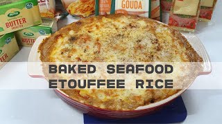 Baked Seafood Etouffee Rice