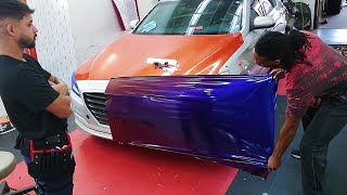 First Timers Wrapping A Bumper