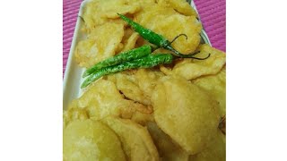 crunchy aloo pakora/bhajia.#shorts