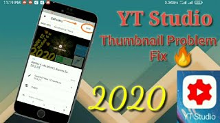 YouTube New Thumbnail Save Problem Solved | How to Fix YT Studio Thumbnail problem 2020