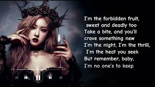 Rosé - ' Forbidden Fruit ' Lyrics Song Inspired by BLACKPINK – Original Lyrics & Music"