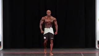 Brandon hendrickson posing routine at Men's Physique prejudging. #Men'sPhysique #Olympia2020