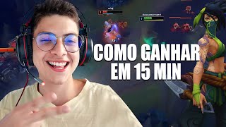 COMO GANHAR UMA PARTIDA EM 15 MINUTOS - NAGASAWA