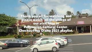 WAIKIKI TO NORTH SHORE BUS TOUR || DESTINATION POLYNESIAN CULTURAL CENTER ||2021