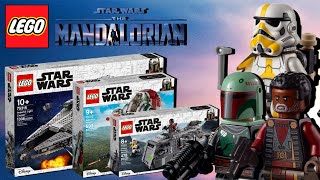 3 New LEGO The Mandalorian Sets Revealed at LEGO Con!