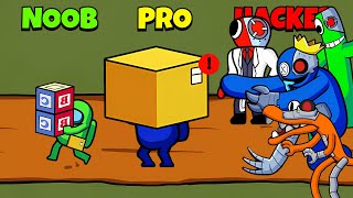 🤢 NOOB 😎 PRO 😈 HACKER | Survivor In Rainbow Monster #17 | iOS - Android APK