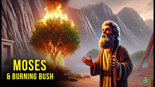 Moses and the Burning Bush | Episode-12 | AI Animation |  Bible Stories Unfolded