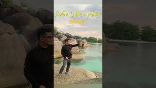 PULAU TERSEMBUNYI BELITUNG //  PANTAI LASKAR PELANGI#shorts