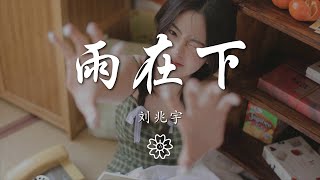 劉兆宇 - 雨在下『雨在下 雨在下 好想撥通你電話』【動態歌詞Lyrics】