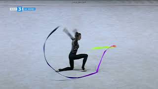 Andreea Verdes - Ribbon Qualifications - European Championships 2023