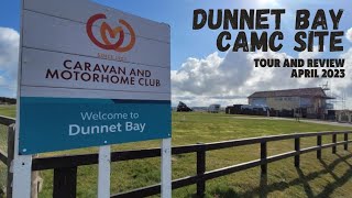 Dunnet Bay CAMC Campsite - Tour & Review | Scotland's North Coast | NC500 | Motorhome | April 2023