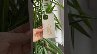 DIY Phone case 🍍#upcycling #asthetic #kreativ